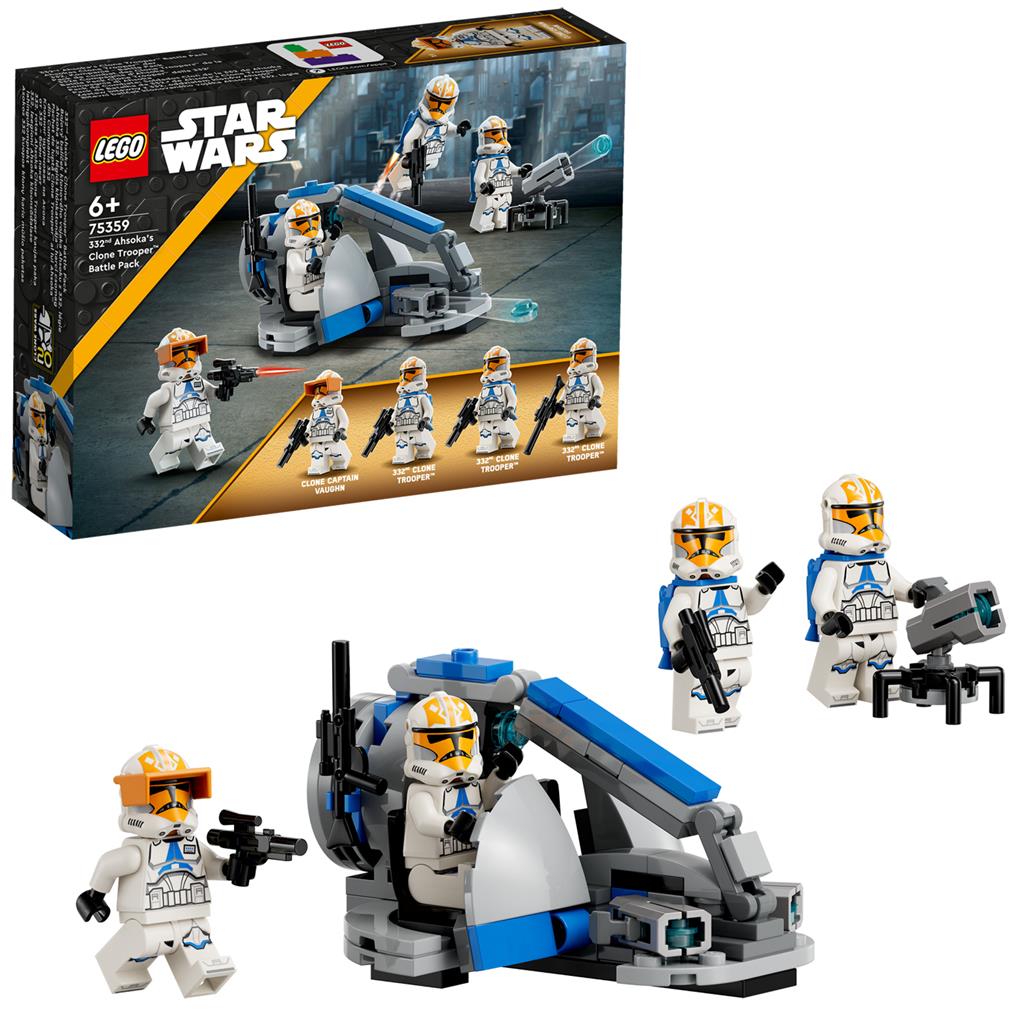 LEGO 75359 Star Wars 332nd Ahsoka's Clone Trooper™ Battle Pack - Bricks4fun