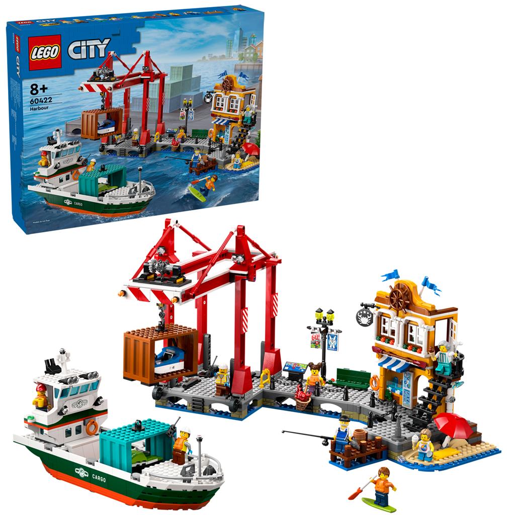 Lego® 60422 Le port de la ville avec le cargo