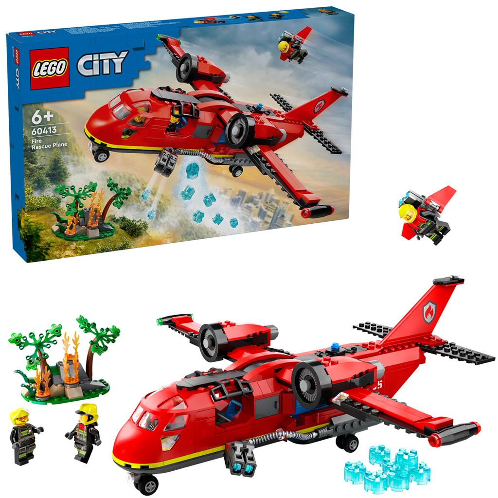 LEGO 60413 City Brandweervliegtuig - Bricks4fun