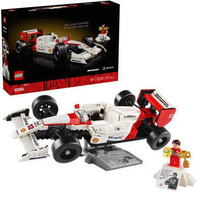 LEGO 10330 Icons McLaren MP4/4 en Ayrton Senna (vanaf 01-03-2024) - Bricks4fun