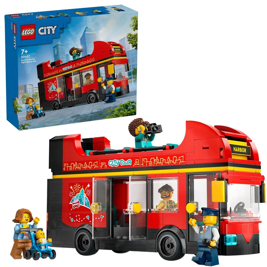 Lego® 60407 City Great Vehicles Rouge à deux étages