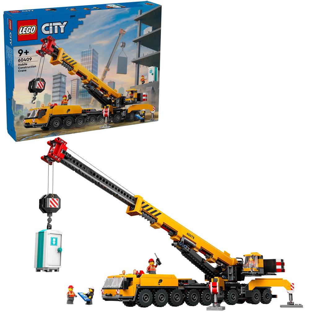 Lego® 60409 City Great Vehicles Yellow Construction Crane