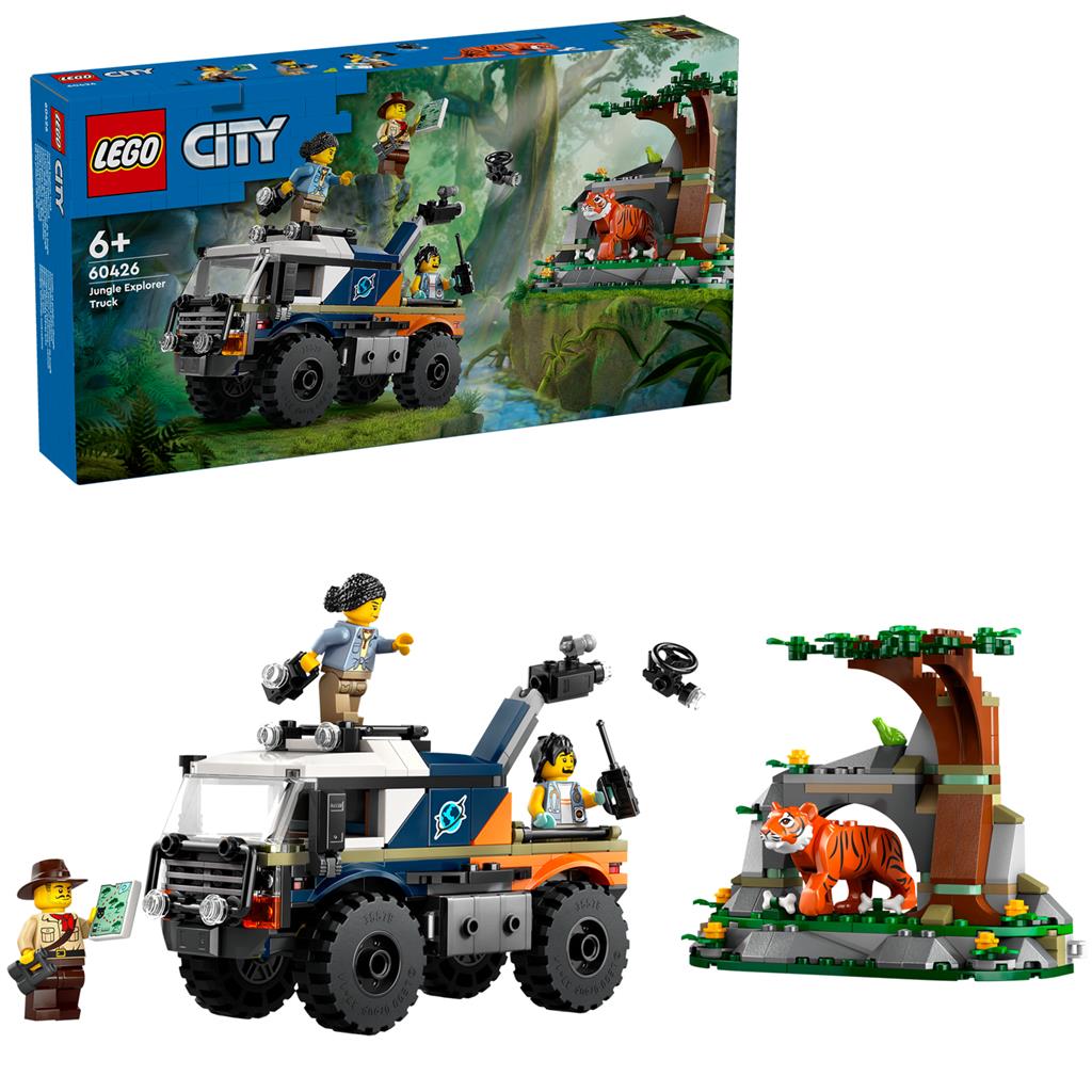 Lego® 60426 Le camion tout-terrain City Exploration Jungle