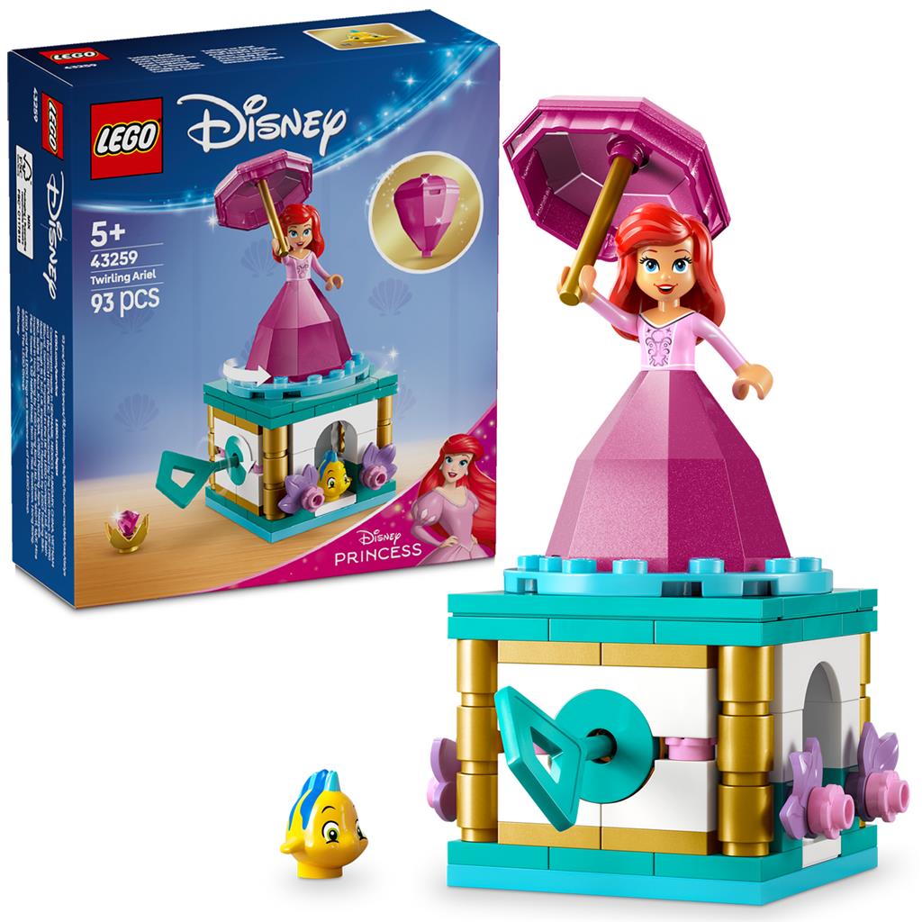 Lego 43259 Disney Princess Draaiende Ariel