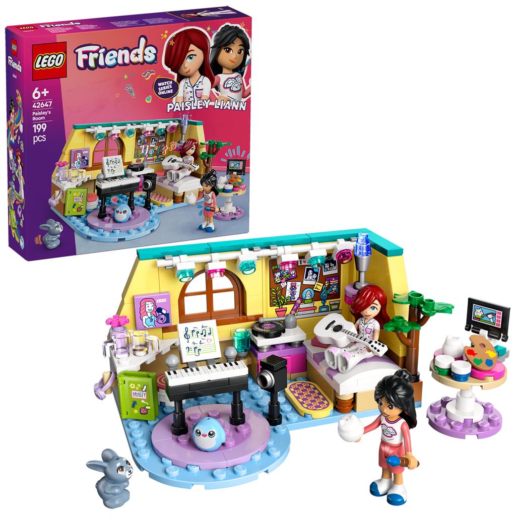 Lego 42647 Friends Paisley's Kamer