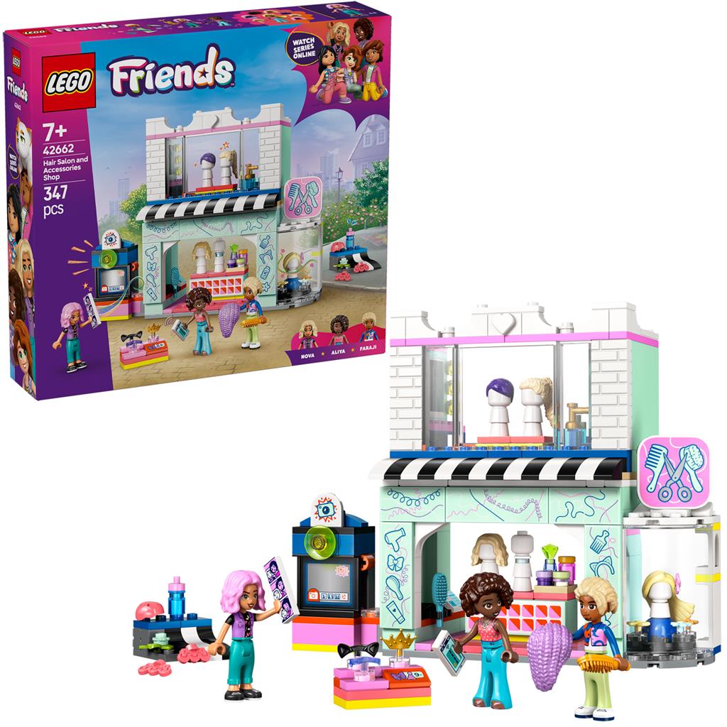 Lego 42662 Friends Salon de coiffure et boutique d'accessoires