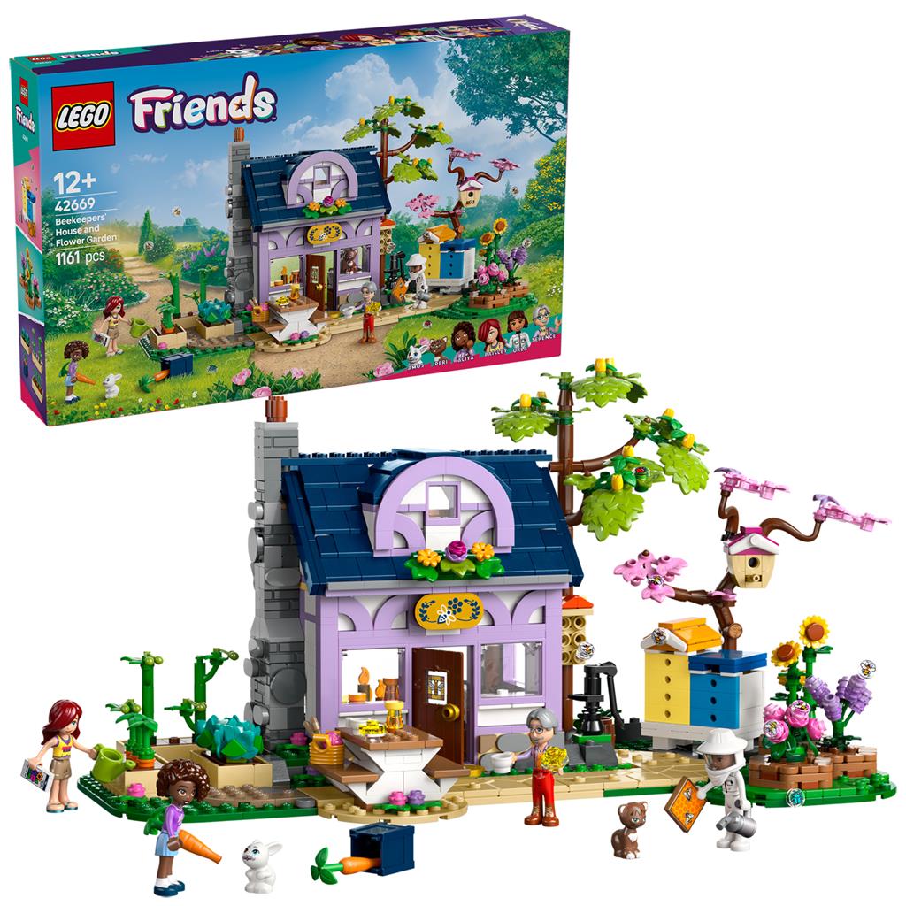 Lego 42669 Friends La maison de l'apiculteur et son jardin fleuri