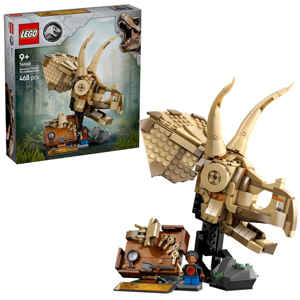 Lego 76969 Jurassic World Le dinosaure tricératops