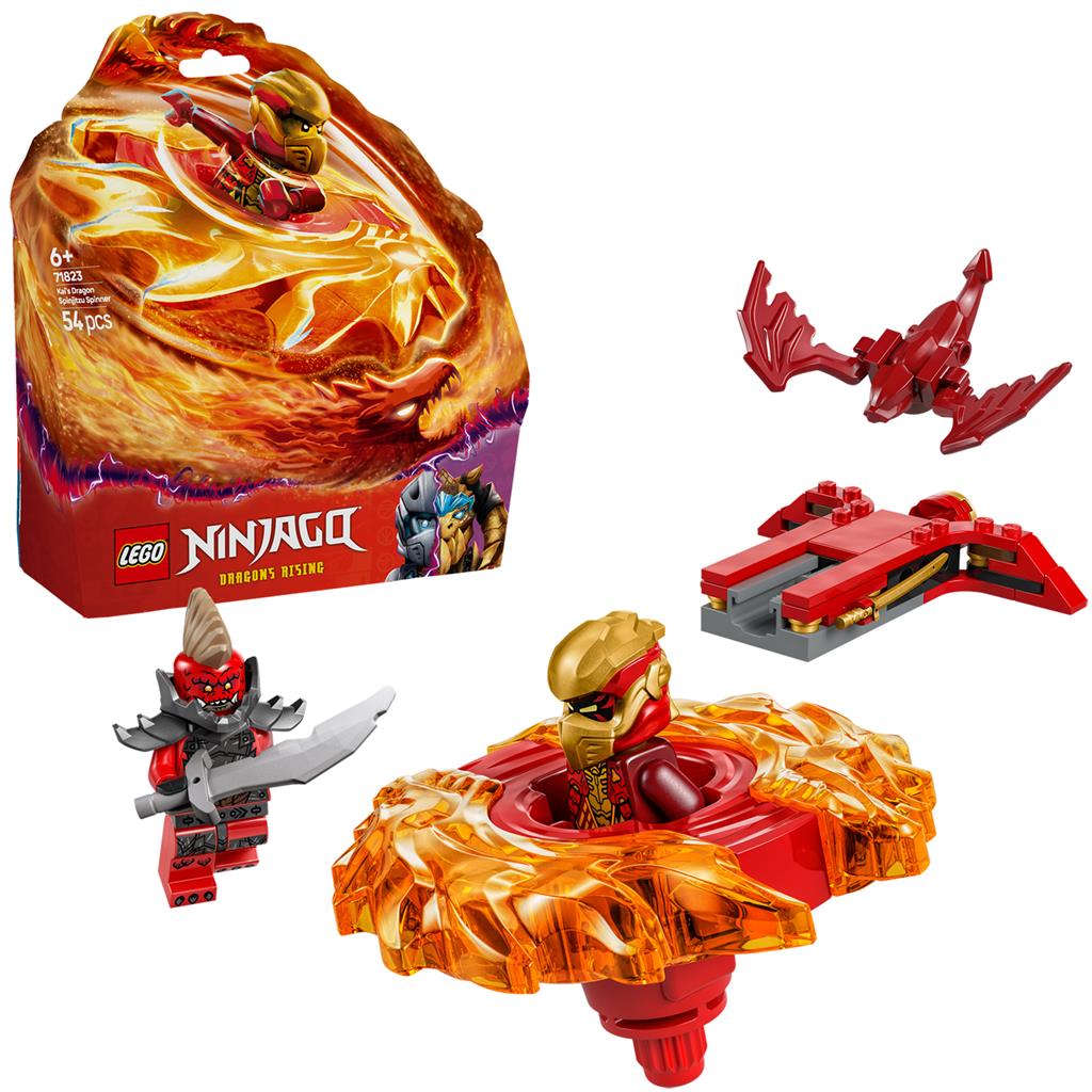 Lego 71823 Ninjago Kai's Spinjitzu Drakenspinner