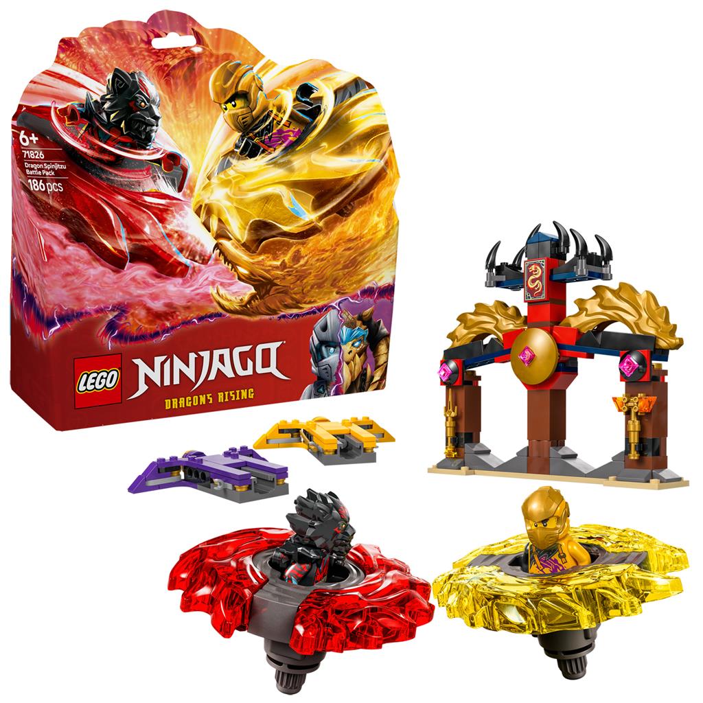 Lego® 71826 Pack de combat du dragon Ninjago Spinjitzu