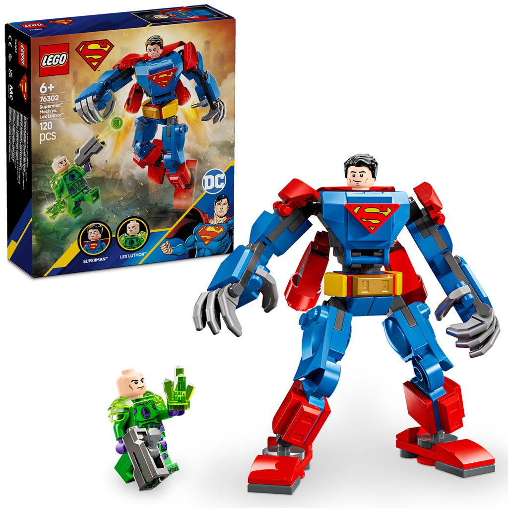 Lego 76302 Super Heroes DC Superman Mecha contre Lex