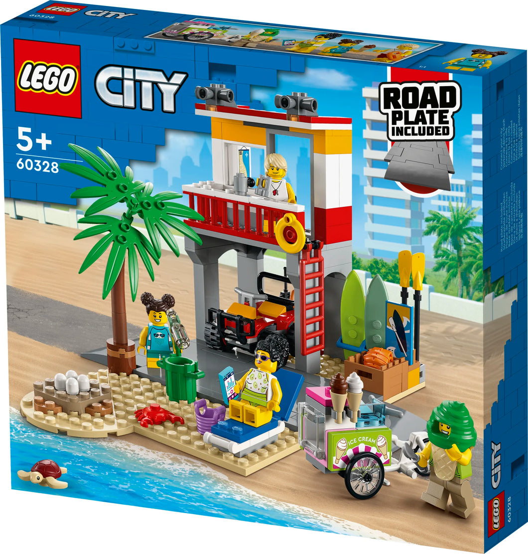 LEGO 60328 City Strandwachter uitkijkpost