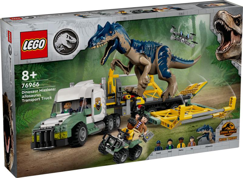 LEGO® 76966 Jurassic World Dinosaurusmissies: Allosaurus transport