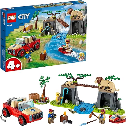 LEGO 60301 City Wildlife Wildlife Recsue off-roader - Bricks4fun