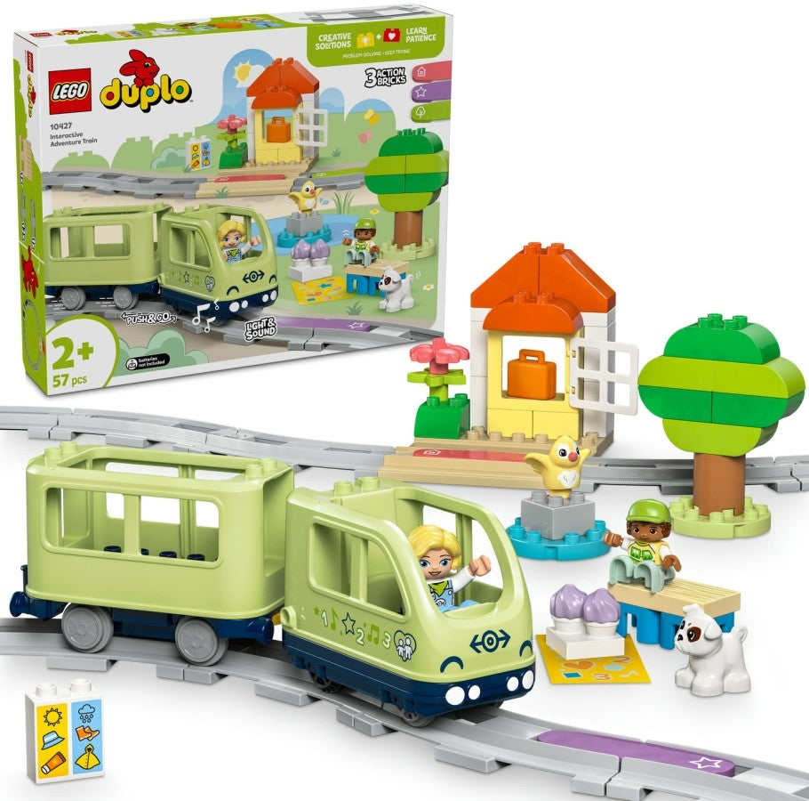 DUPLO 10427 City Train d'aventure interactif