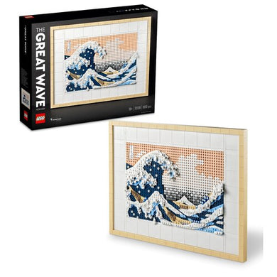 LEGO 31208 Art Hokusai – De grote golf - Bricks4fun