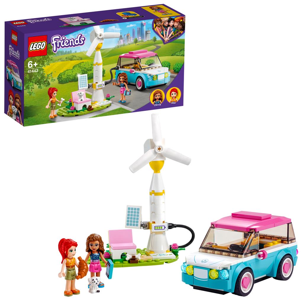 LEGO 41443 Friends Olivia's Elektrische Auto - Bricks4fun