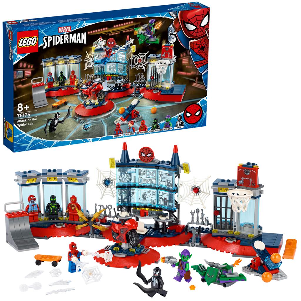 LEGO 76175 Super Heroes Aanval op de Spider schuilplaats - Bricks4fun