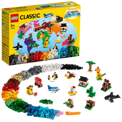 LEGO Classic Rond De Wereld - Bricks4fun