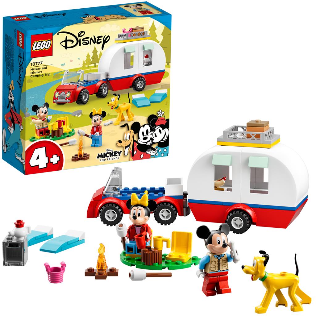 LEGO 10777 Disney Mickey Mouse en Minnie Mouse Kampeerreis - Bricks4fun