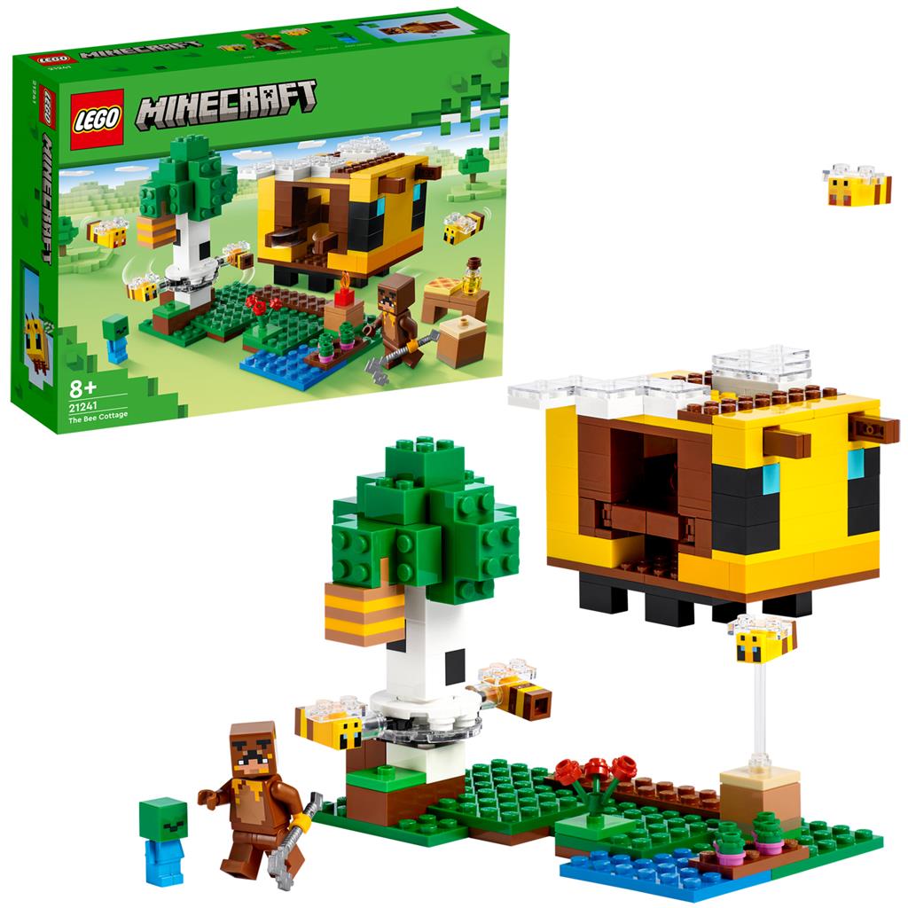 LEGO 21241 Minecraft Het Bijenhuisje - Bricks4fun