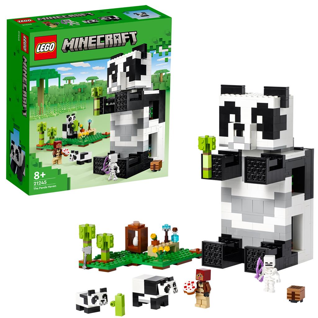 LEGO 21245 Minecraft Het Panda Huis - Bricks4fun