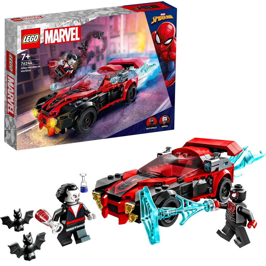 LEGO 76244 Marvel Miles Morales vs. Morbius - Bricks4fun