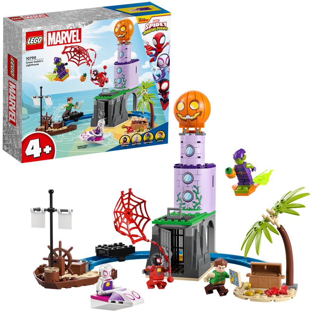 LEGO 10790 Marvel Team Spidey bij de vuurtoren van Green Goblin - Bricks4fun