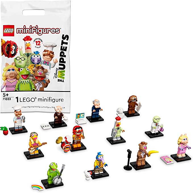 LEGO 71033 Minifiguren The Muppets | 12 stuks complete set van figuurtjes | verpakking geopend - Bricks4fun